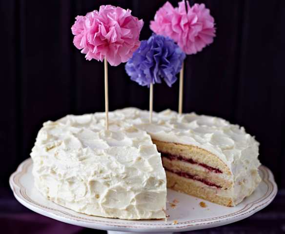 Vanille-Buttercreme-Torte