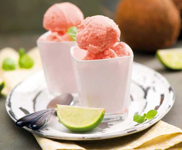 Lody arbuzowo-kokosowe