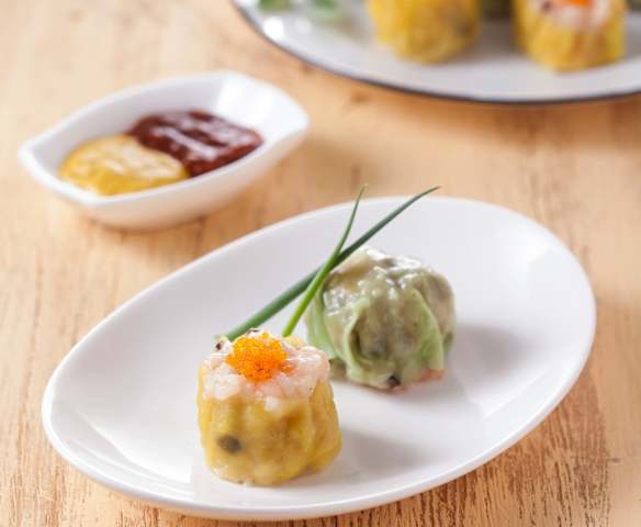 Pierożki na parze z wieprzowiną