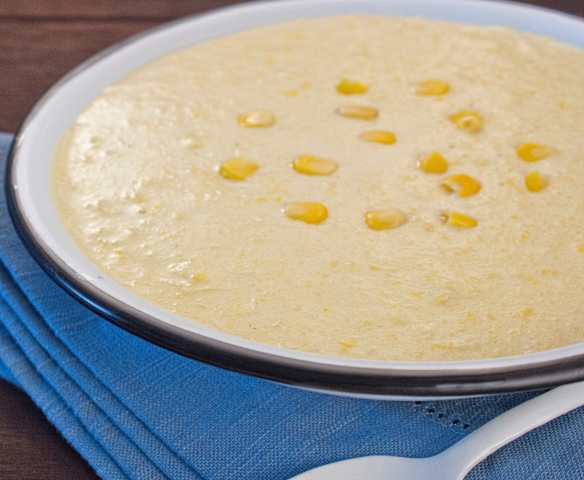 Crema de elote