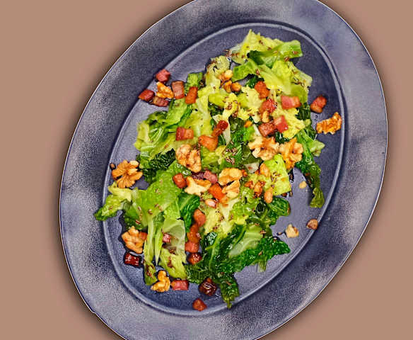 Wirsing-Speck-Salat