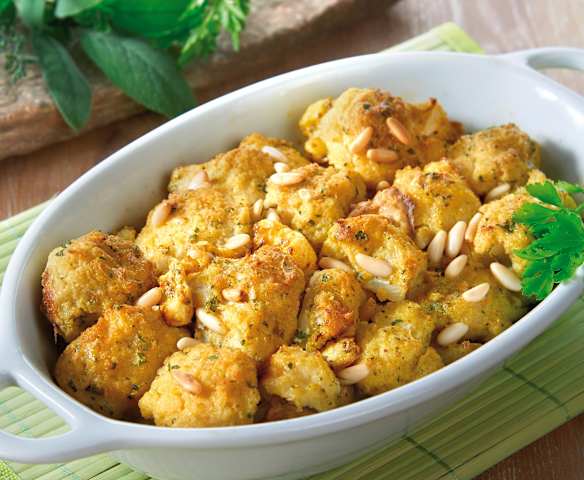 Cavolfiore alle erbe e pinoli