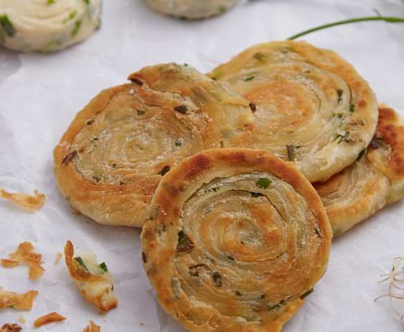 葱油饼 葱油饼