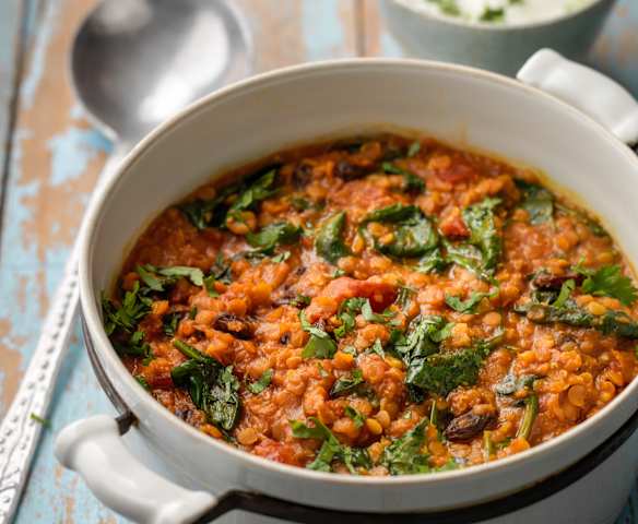 Coconut and Spinach Dahl Coconut and Spinach Dahl