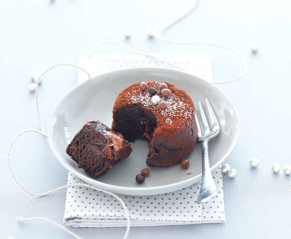 Moelleux miel-chocolat cœur fondant