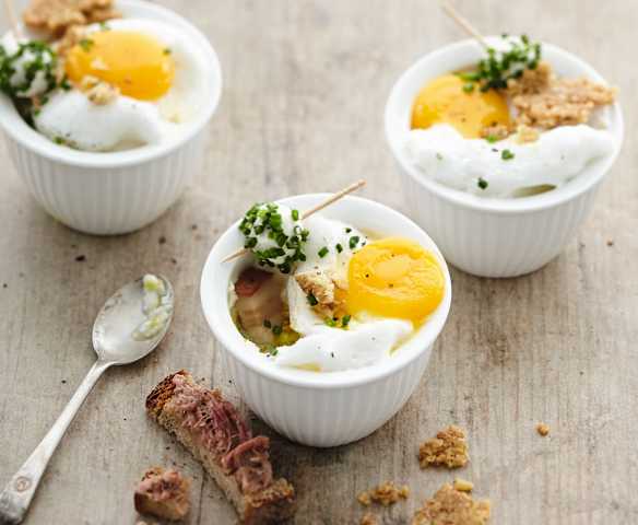 Œuf cocotte en Touraine