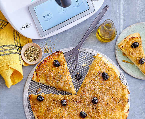 Pissaladière à l'origan