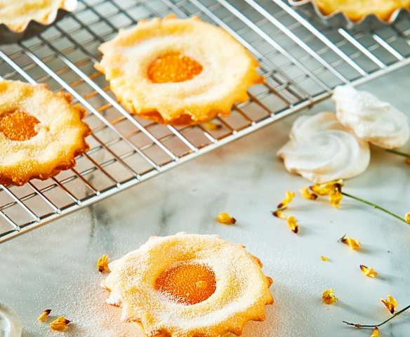 Tortini alle albicocche sciroppate