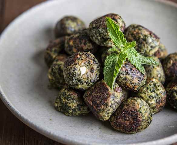 Polpette di kale Polpette di kale