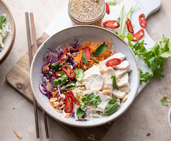 Vietnamese-style Chicken and Cabbage Salad
