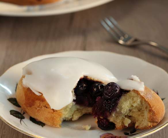 Blueberry Breakfast Buns