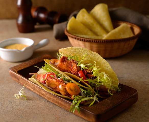 蛋黃起士雞肉TACO