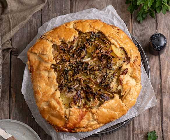 Galette z krojonymi ziemniakami i porem (TM6, TM7)