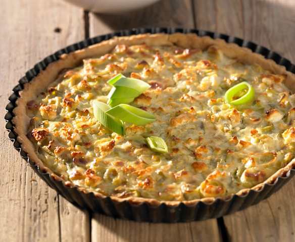 Porree-Feta-Tarte