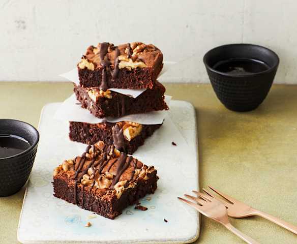 Schoko-Orangen-Brownies