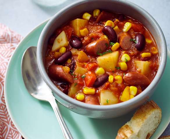 Kartoffel-Kabanossi-Chili