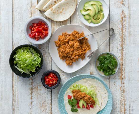 Szarpany jackfruit BBQ