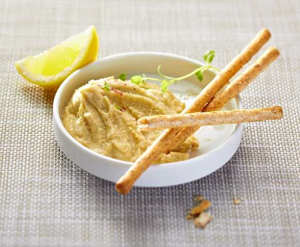 Crème d'aubergine à l'amande