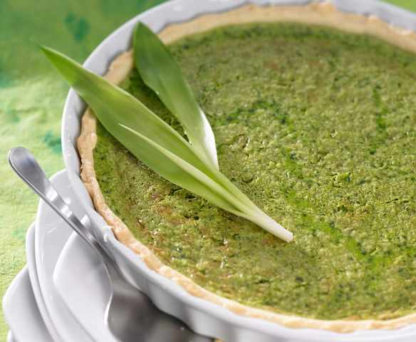 Bärlauch-Quiche