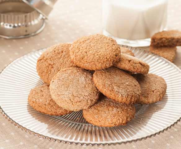 Honig-Vollkorn-Cookies