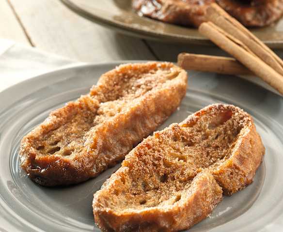 Torrijas de vino dulce