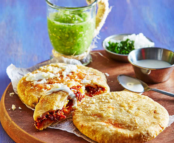 Gorditas de chicharrón Gorditas de chicharrón