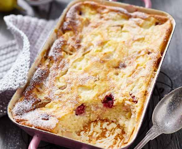 Quark-Milchreis-Auflauf