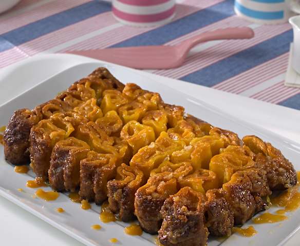 Rollos de brioche caramelizados (sin gluten)