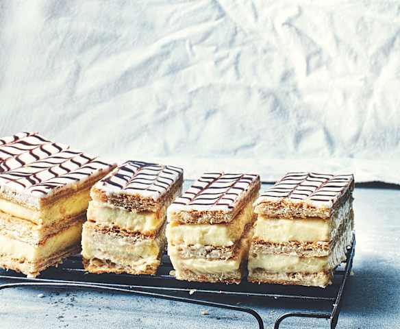 Mille-feuille classique à la vanille