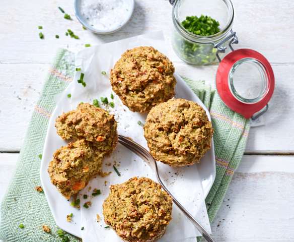 Brokkoli-Schinken-Muffins