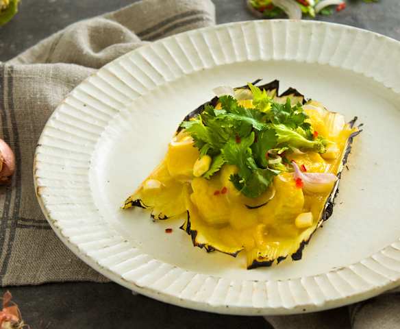秘鲁酸橘汁海鲈鱼沙拉