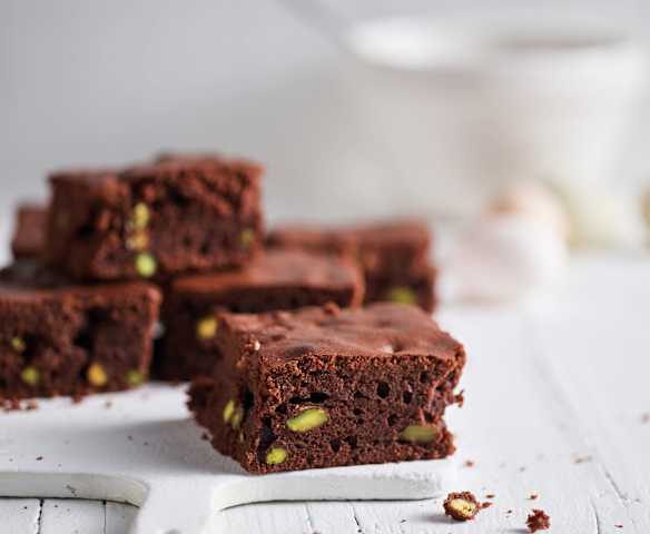 Brownie z pistacjami Brownie z pistacjami