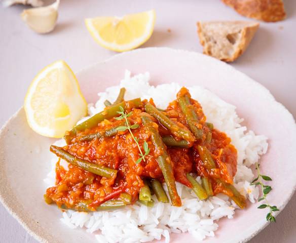 Loubieh (ragoût de haricots verts libanais)
