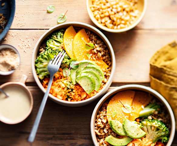 Buddha bowl d'automne