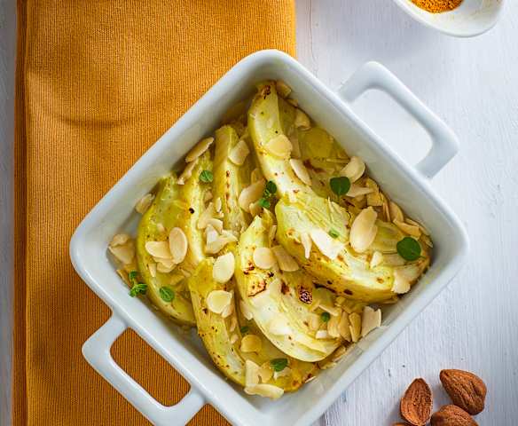 Finocchi al gratin vegan (di Rubina Rovini) Finocchi al gratin vegan (di Rubina Rovini)