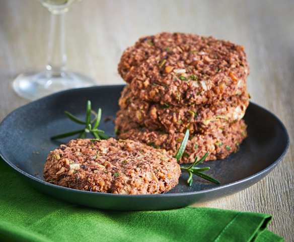 Black Bean Walnut Patties