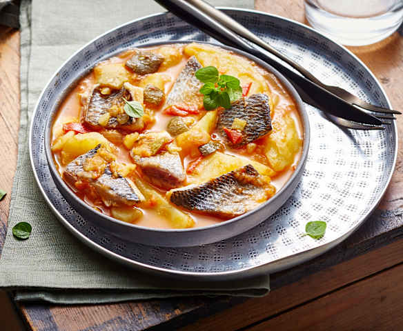 Tajine de daurade au citron confit