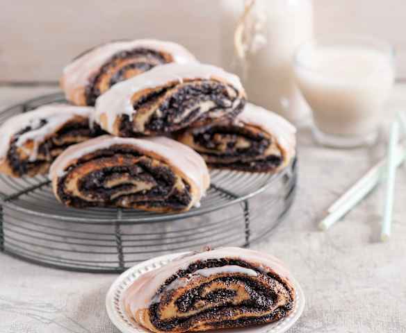 Drożdżówki z makiem