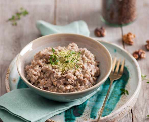 Orzechowe gryczotto z tymiankiem