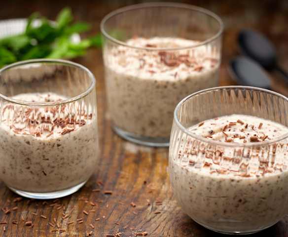 Mint Chocolate Chip Syllabubs