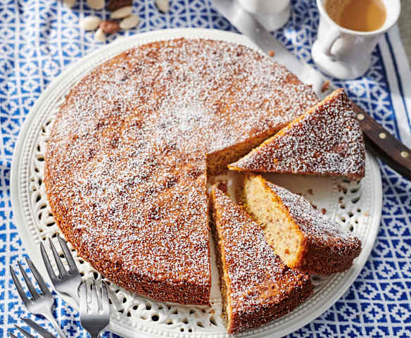 Mallorquinischer Mandelkuchen