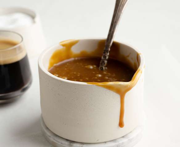 Salsa caramello al caffè Salsa caramello al caffè