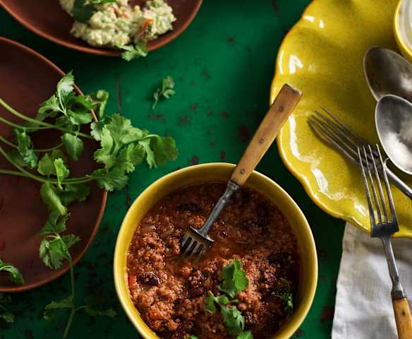 Chili con carne cuisson lente