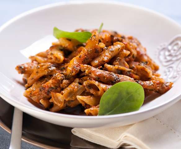 Tomaten-Spinat-Nudeln