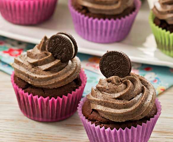 奥利奥饼干纸杯蛋糕