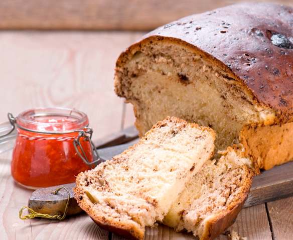 Brioszka z czekoladą