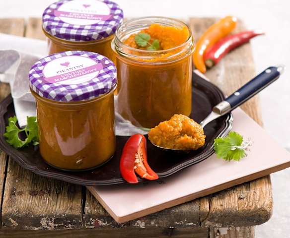 Pikantny chutney marchewkowy