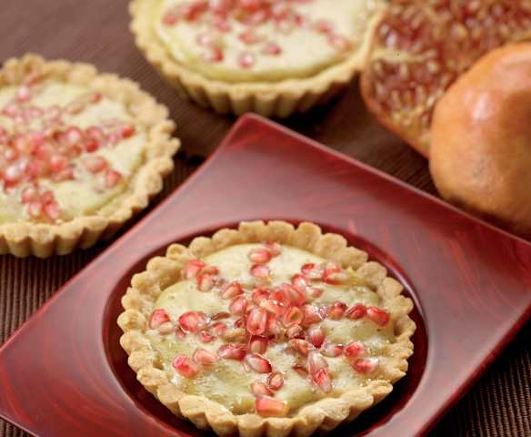 Crostatine al melograno