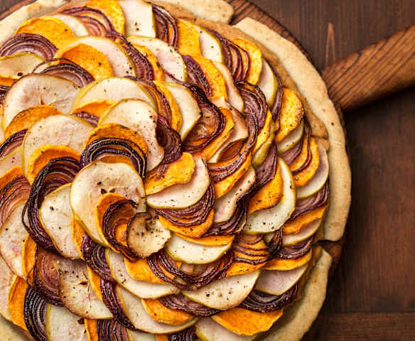 Roasted Sweet Potato Tart Roasted Sweet Potato Tart