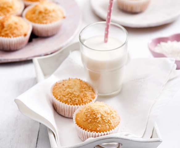 Muffinki kokosowe (bez cukru)